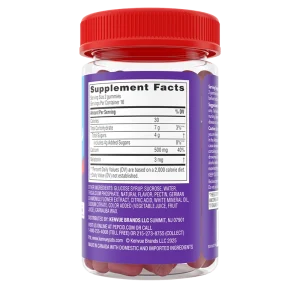 PEPCID™ Soothing Gummies, Heartburn Relief* + Sleep Support*, Strawberry